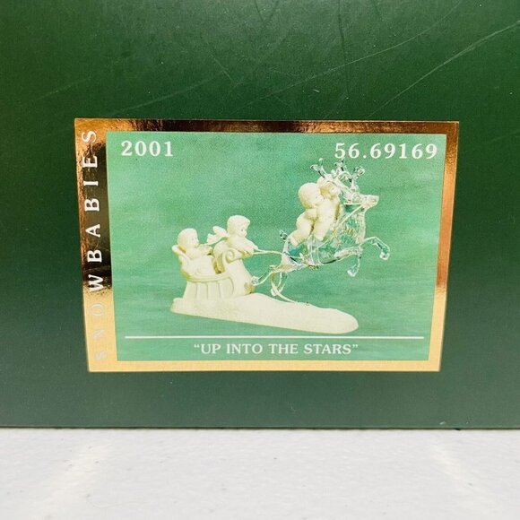 2001 Dept 56 Snowbabies Up Into The Stars Limited Collectors Edition 56.69169 - Picture 7 of 9